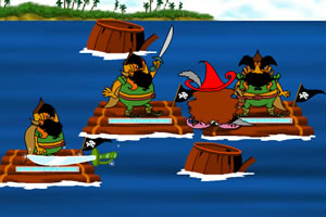 哥伦布海盗对战