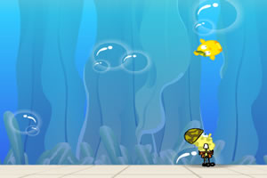 海绵宝宝捉小鸡