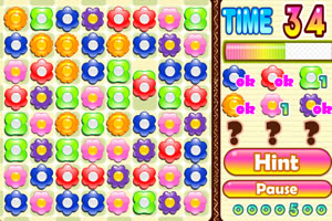 花儿朵朵消消看