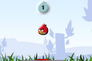 新版愤怒的小鸟弹跳球