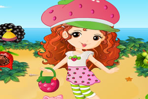 草莓公主逛花园