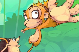 大脸猴和火刺猬