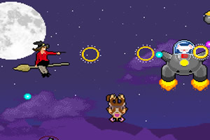 魔法消灭入侵者