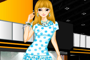 波尔卡圆点装扮