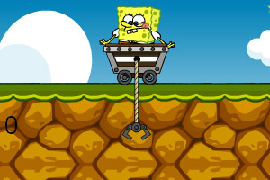 海绵宝宝挖汉堡