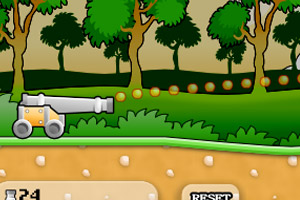 中世纪大炮轰击