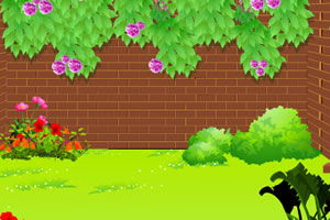 离开漂亮小花园