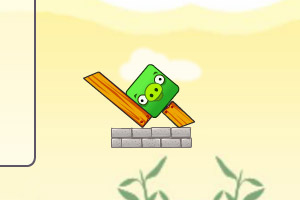 愤怒的小鸟挤兑猪