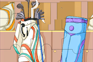 运动王迪克高尔夫拼图