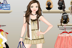 购物女孩时装秀