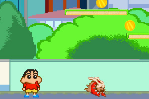 蜡笔小新救小白无敌版