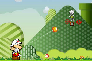 马里奥火球攻击