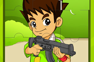 运动王迪克射击拼图