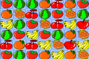 可爱水果对对碰