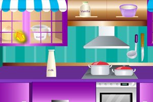 美女的蝴蝶蛋糕