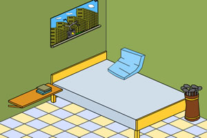 上锁的卡通房间5