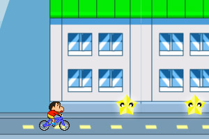 蜡笔小新骑车5