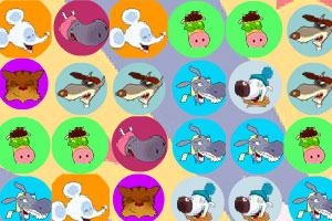 卡通角色对对碰