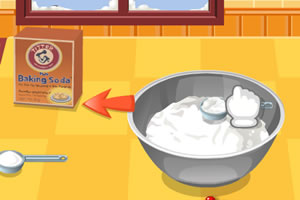 泰莎制作圣诞曲奇饼