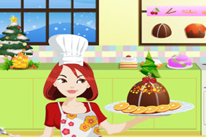 美味的圣诞布丁