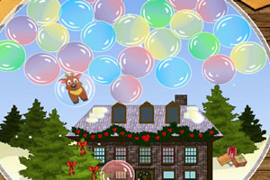 圣诞泡泡消消看