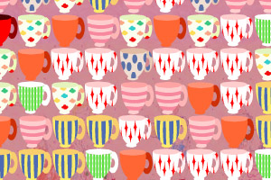 可爱咖啡杯连连看