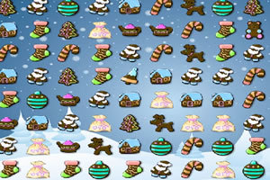 圣诞饼干对对碰