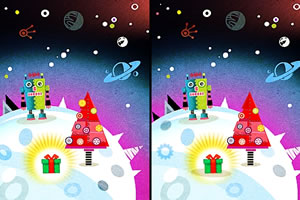 圣诞夜的机器人