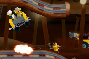 乐高矿工过山车