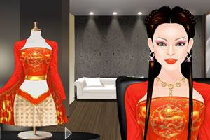 吉娜中国时装周