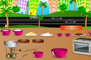 制作巧克力蛋糕