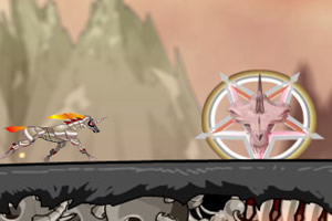 奔跑彩虹马金属无敌版