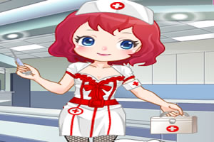 甜美护士装