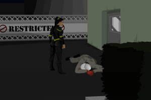 女特工调查敌厂