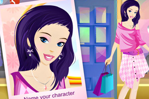 粉红女郎做美容