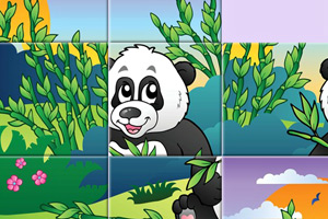 小熊猫拼图