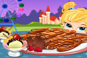 完美的漏斗蛋糕