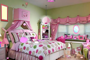 粉色房间找东西