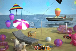 海滩上的藏宝图