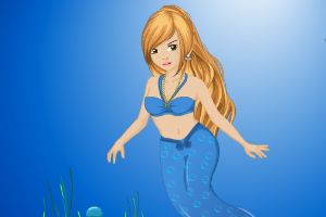 美人鱼装扮秀
