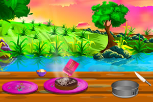 杏仁巧克力蛋糕