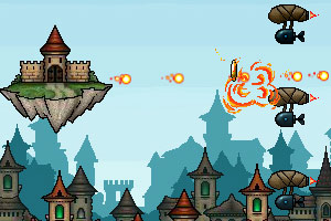 神奇的飞行城堡无敌版