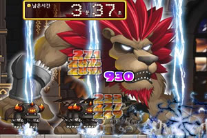 冒险岛之机器人大战狮子怪