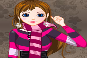 造型别致的女孩