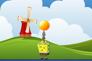 海绵宝宝破气球