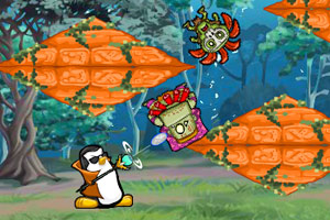 企鹅怒射僵尸2选关版