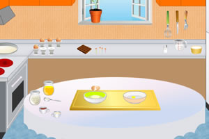 可口巧克力蛋糕