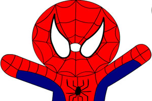 蜘蛛侠填色