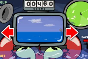 海绵宝宝撞击潜水艇