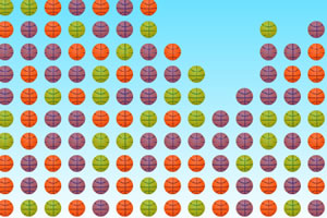 彩色篮球消消看